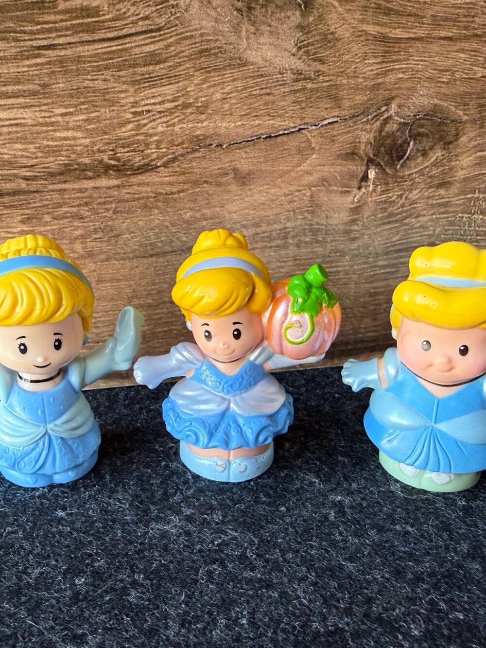 Fisher Price Little People Disney Cinderella Lot 3 Figures